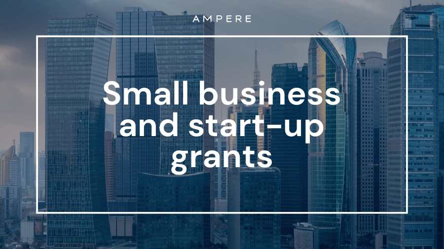 Small business and start-up grants Small business and start-up grants