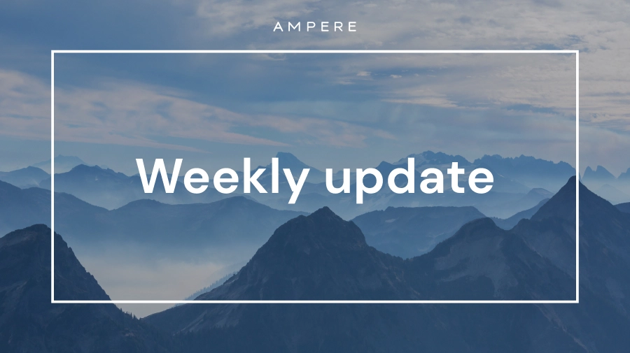 Weekly update 31.03 Weekly update 31.03